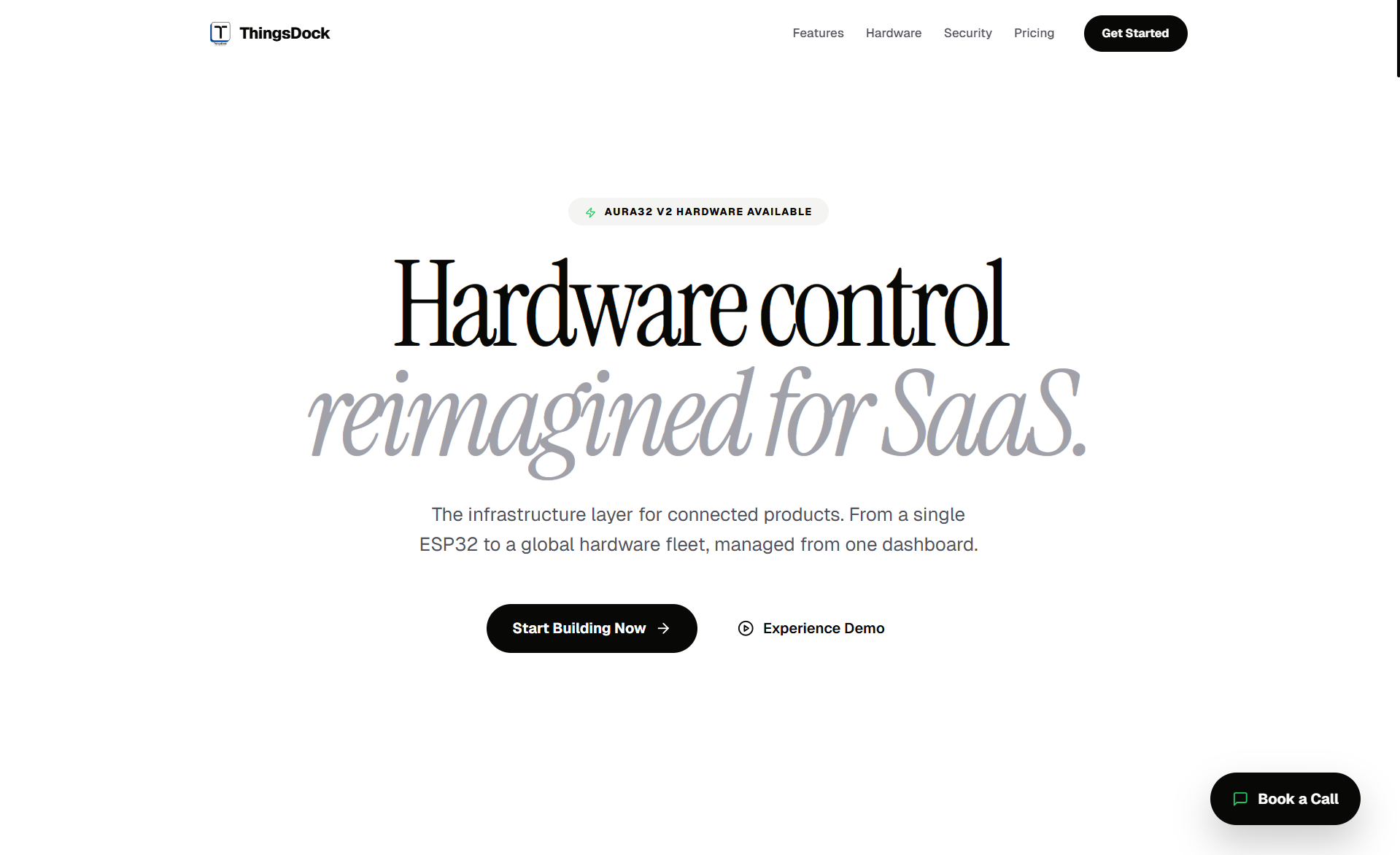ThingsDock Dashboard